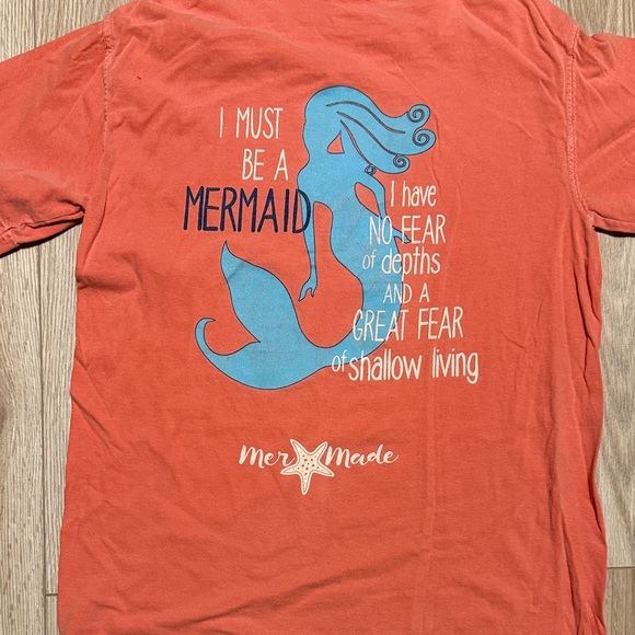 Comfort Colors Coral Short Sleeve Tee - Picture 4 of 4